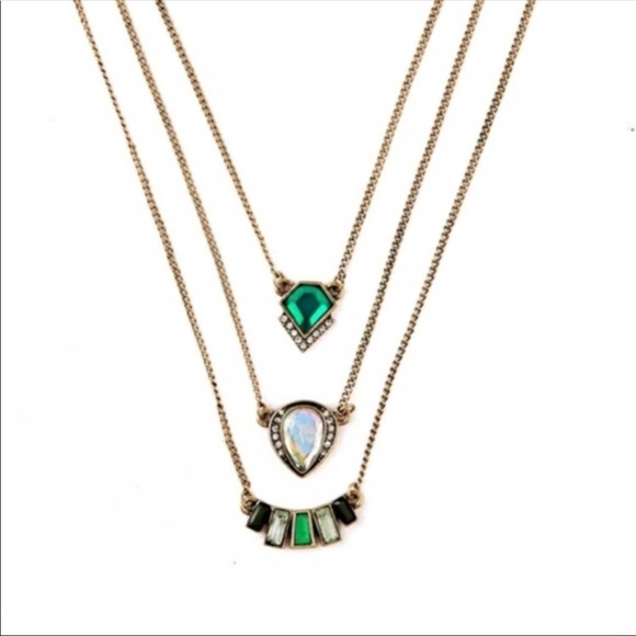 Jewelry - 🎉HP 8/28🎉Set of 3 Crystal Layering Necklaces